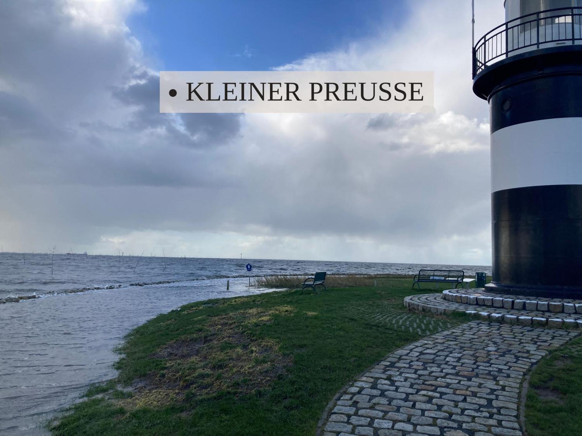 Haus Krabbe Apartments Mit Doppelbetten, Fuer 1-2 Personen, Hunde Kostenfrei Willkommen, Kostenfreier Parkplatz, Zwischen Bremerhaven Und Cuxhaven Gelegen Wremen Exterior foto